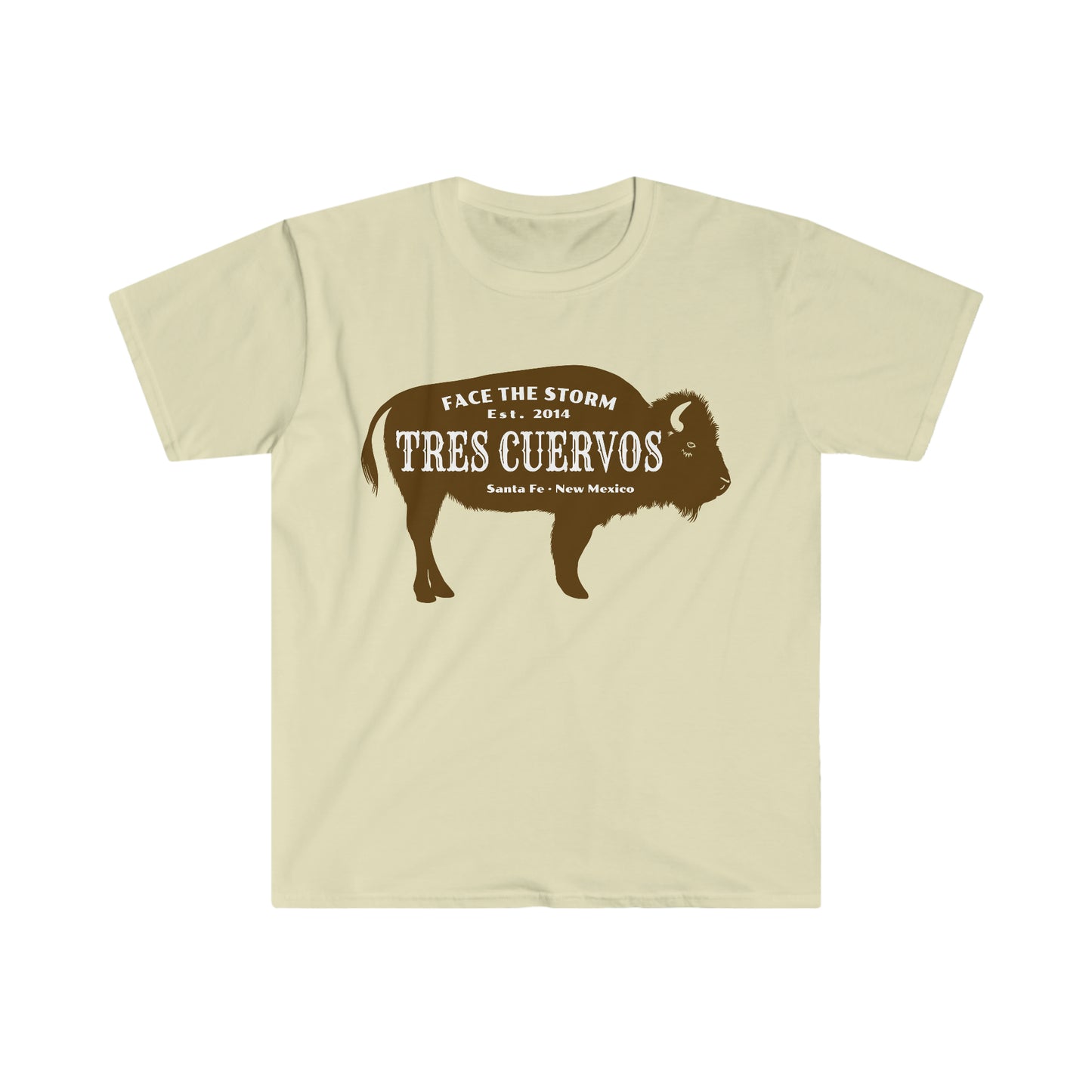 Tres Cuervos Bison Logo T-Shirt