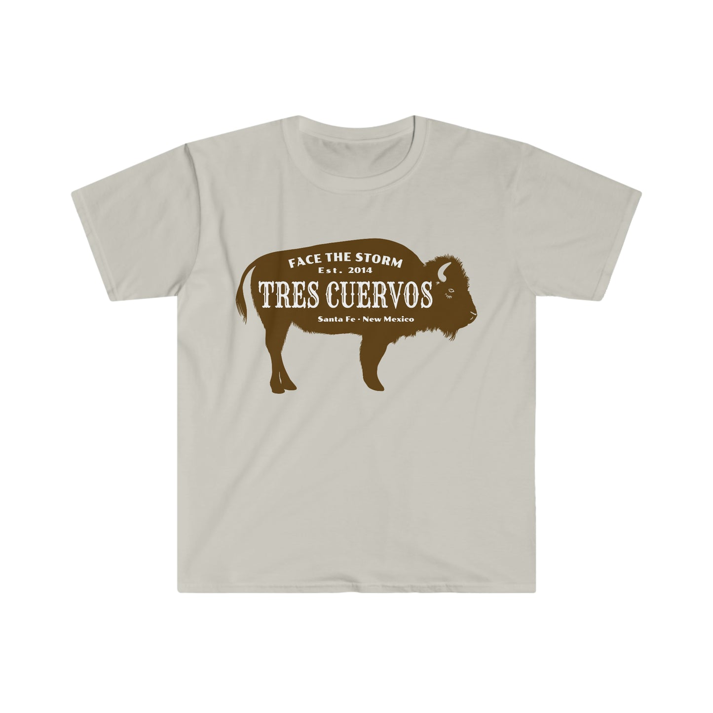 Tres Cuervos Bison Logo T-Shirt