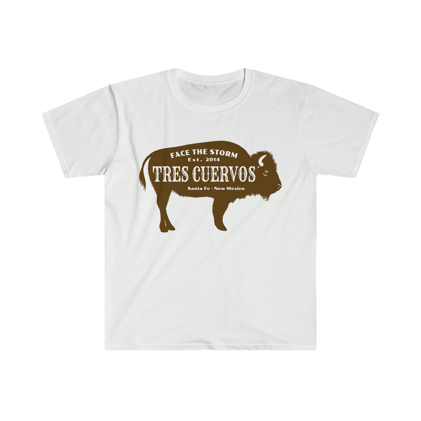 Tres Cuervos Bison Logo T-Shirt