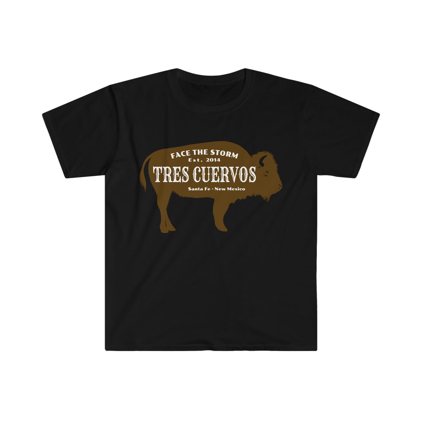 Tres Cuervos Bison Logo T-Shirt