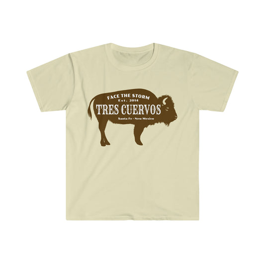 Tres Cuervos Bison Logo T-Shirt